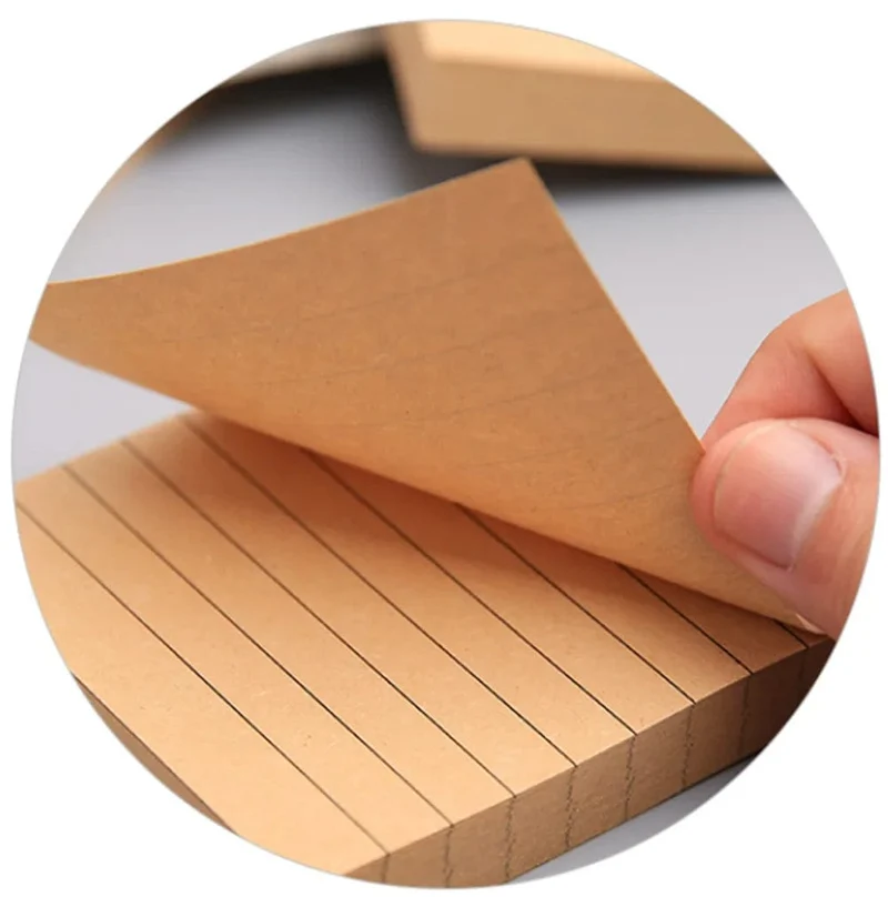 Minimalistische Haftnotizen, kariert/liniert/leer, Notizblock, Notizblock, Wochenplan, Tagebuch, Notiz, Briefpapier