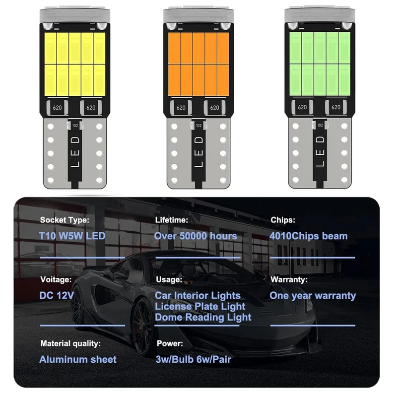 2 stücke Hohe Helle T10 W5W Led Auto Licht 26smd 4014 Smd Lampe Birne Automobil Zubehör Lizenz Platte Drop Shipping unterstützt