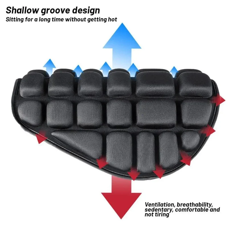3D Sitz Motorrad Sitzkissen Anti Slip Motorrad Komfort Sonnenschutz Gel Sitzkissen Motorrad Zubehör