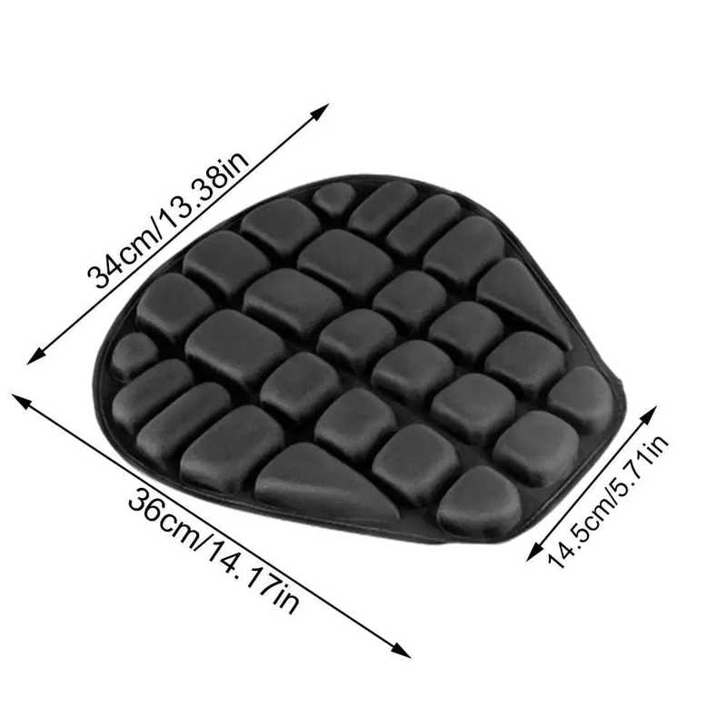 3D Sitz Motorrad Sitzkissen Anti Slip Motorrad Komfort Sonnenschutz Gel Sitzkissen Motorrad Zubehör