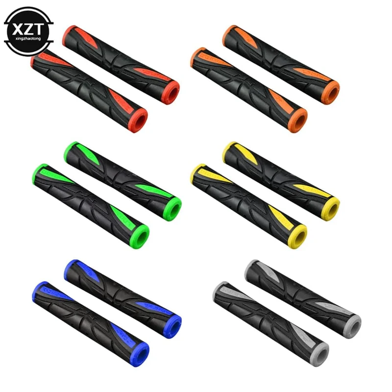 2 stücke Motorrad Gummi Weiche Griff Bar Motorrad Fahrrad Lenker Abdeckung Anti-Rutsch Bremshebel Griffe Schutz Lenker Abdeckung