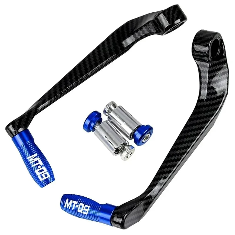1 Paar Motorrad-Universal-Lenkerschutz aus Kohlefasermetall, Bremskupplungshebelschutz für MT 09 2005-2022