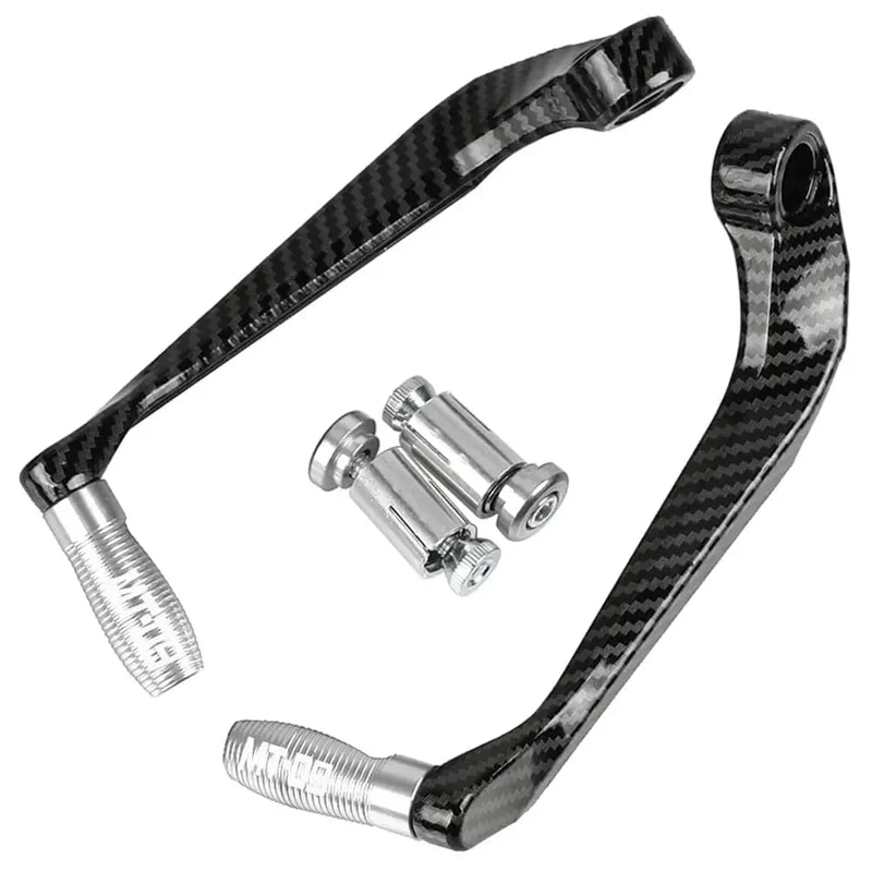 1 Paar Motorrad-Universal-Lenkerschutz aus Kohlefasermetall, Bremskupplungshebelschutz für MT 09 2005-2022