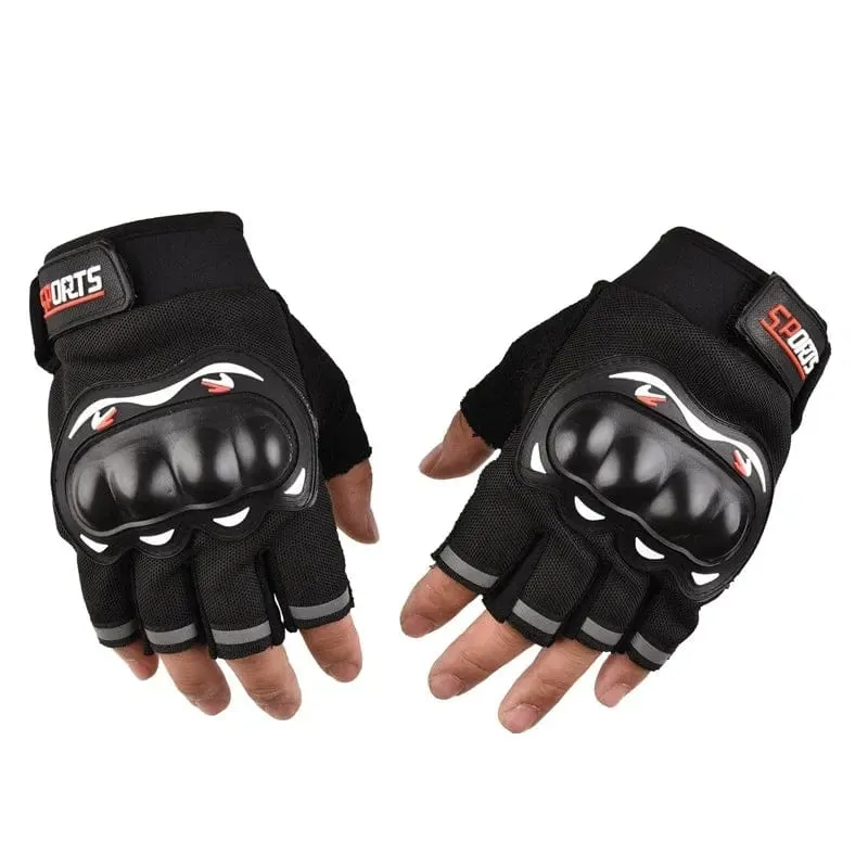 Motorradhandschuhe Herren Motorradhandschuhe Atmungsaktive geschlossene Finger Rennhandschuhe für Outdoor-Sport Crossbike-Fahren