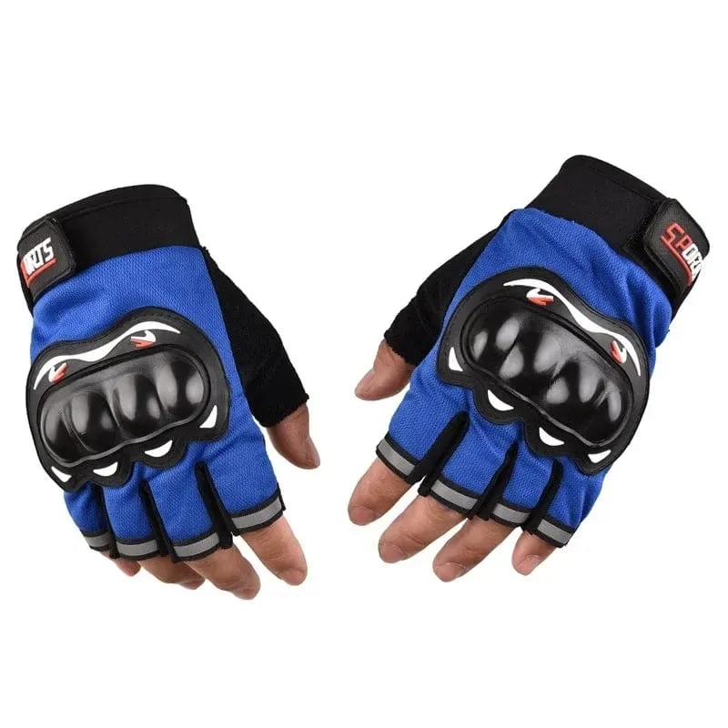 Motorradhandschuhe Herren Motorradhandschuhe Atmungsaktive geschlossene Finger Rennhandschuhe für Outdoor-Sport Crossbike-Fahren