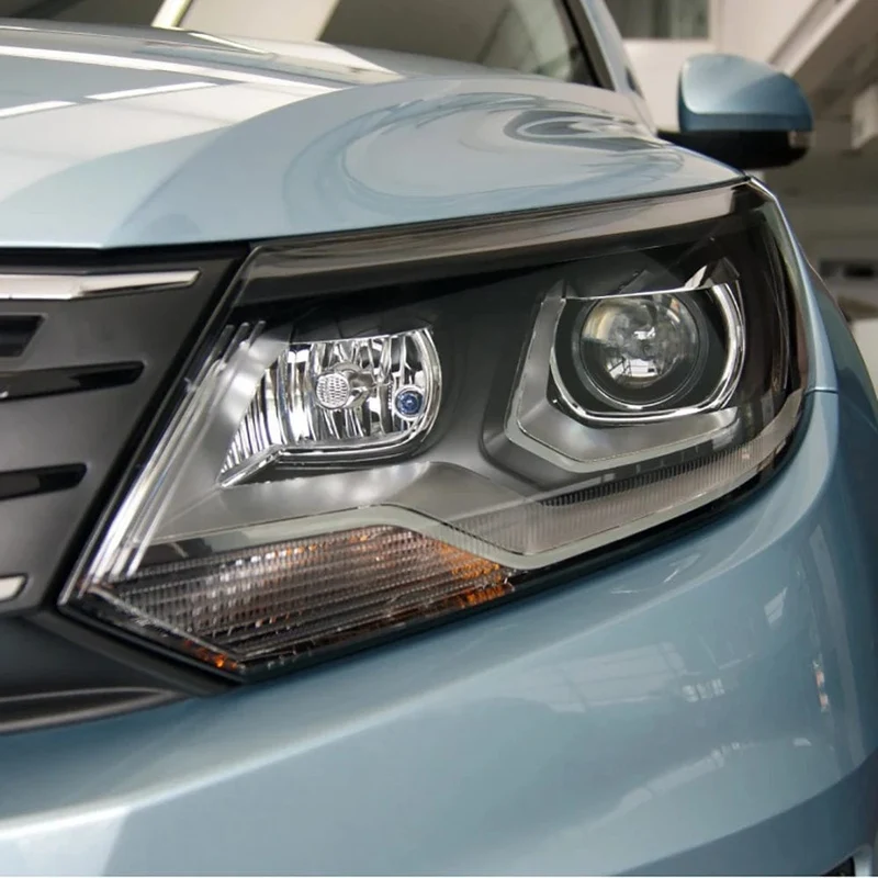 Scheinwerfer Für VW Tiguan 2013-2017 Scheinwerfer Montage ohne Tagfahrlicht Auto Ganze Auto Licht Montage