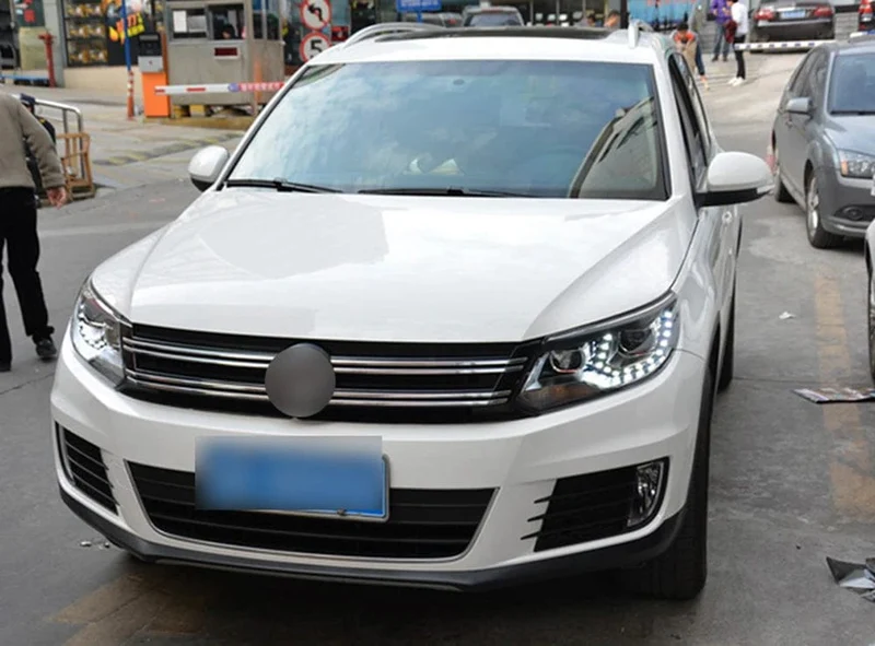 Scheinwerfer Für VW Tiguan 2013-2017 Scheinwerfer Montage ohne Tagfahrlicht Auto Ganze Auto Licht Montage