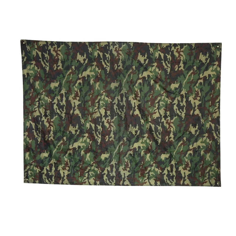 Camouflage Outdoor Camping Überleben Sonne Zelt Shelter Tarp Tragbare Leichte Regenfeste Matte RainTent Tarp Shelter