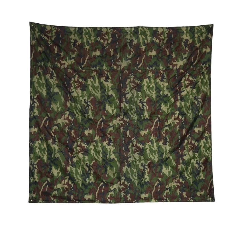 Camouflage Outdoor Camping Überleben Sonne Zelt Shelter Tarp Tragbare Leichte Regenfeste Matte RainTent Tarp Shelter