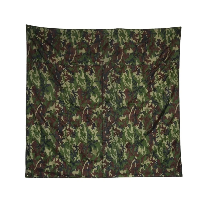 Camouflage Outdoor Camping Überleben Sonne Zelt Shelter Tarp Tragbare Leichte Regenfeste Matte RainTent Tarp Shelter