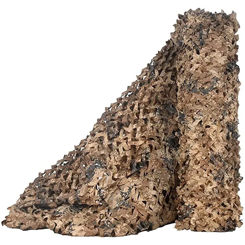 Tarnnetz, 1.5 m x 2, 3, 4, 5, 6, 7, 8, 9, 10 m, breit, Tarnnetz, Großrolle, Dekoration, Sonnenschutz, Party, Camping, Wüste, Dschungel