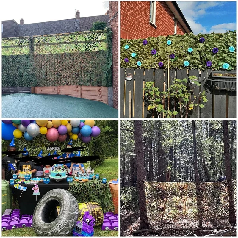 Tarnnetz, 1.5 m x 2, 3, 4, 5, 6, 7, 8, 9, 10 m, breit, Tarnnetz, Großrolle, Dekoration, Sonnenschutz, Party, Camping, Wüste, Dschungel