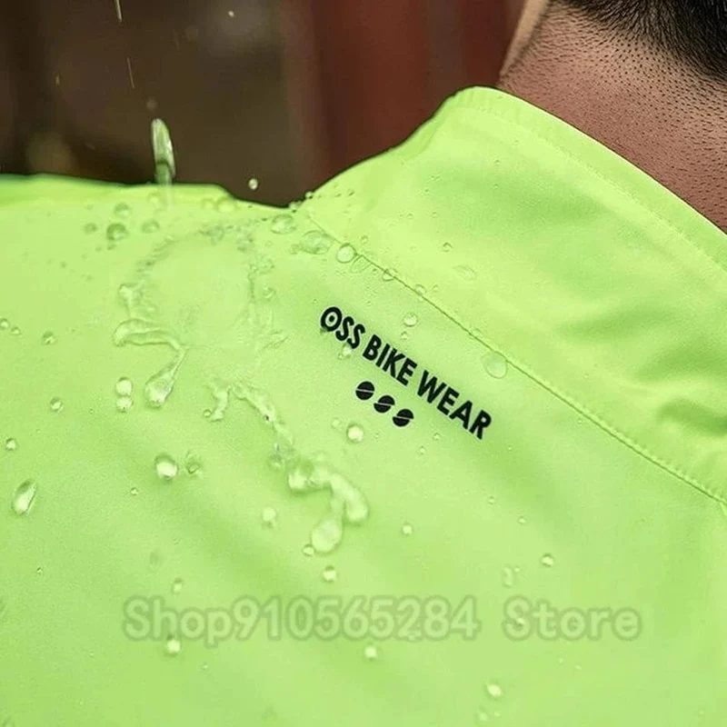 Gore Cycling Wear Herren-Outdoor-Radsport-Wind- und Regenweste, Rennrad-Regenkleidung, Mountainbike-Jacke