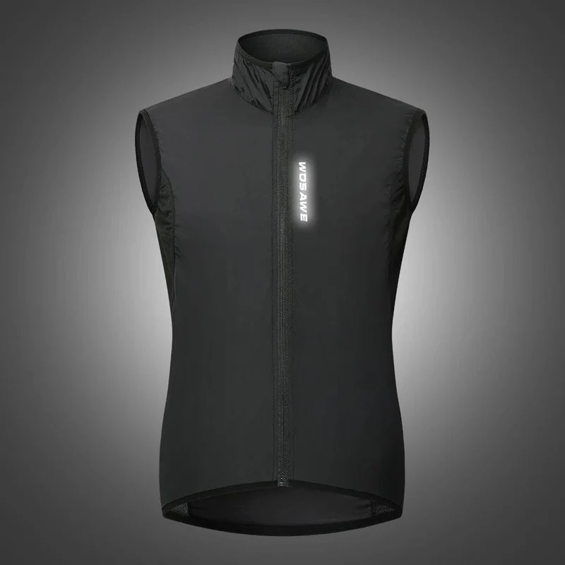 WOSAWE Wasserdichte Fahrrad-Windjacke, ultraleichte MTB-Fahrrad-Regenjacke, Regenmantel, Outdoor-Sport, winddichte Fahrradbekleidung