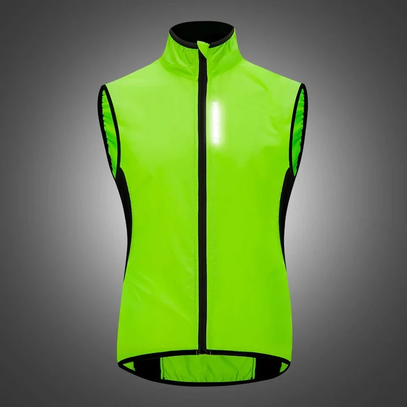 WOSAWE Wasserdichte Fahrrad-Windjacke, ultraleichte MTB-Fahrrad-Regenjacke, Regenmantel, Outdoor-Sport, winddichte Fahrradbekleidung