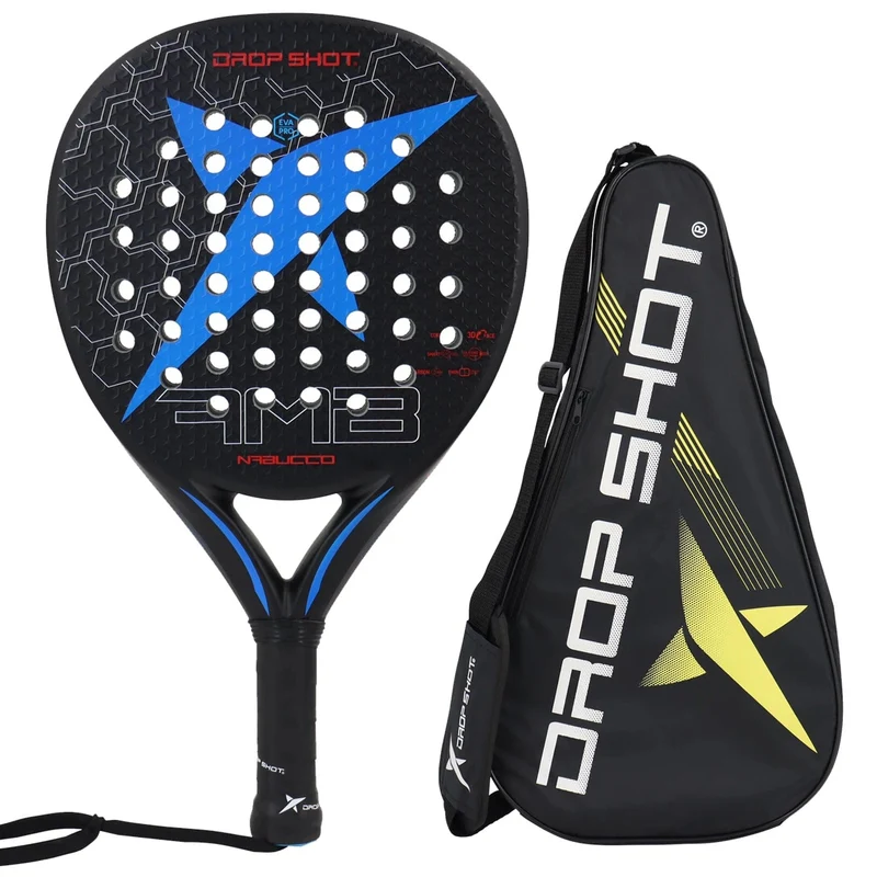 EXPLORER PRO 4.0 Herren-Tennis-Padelschläger, 3K/12K-Carbonfaser-EVA-Padelschläger mit Schutzhülle