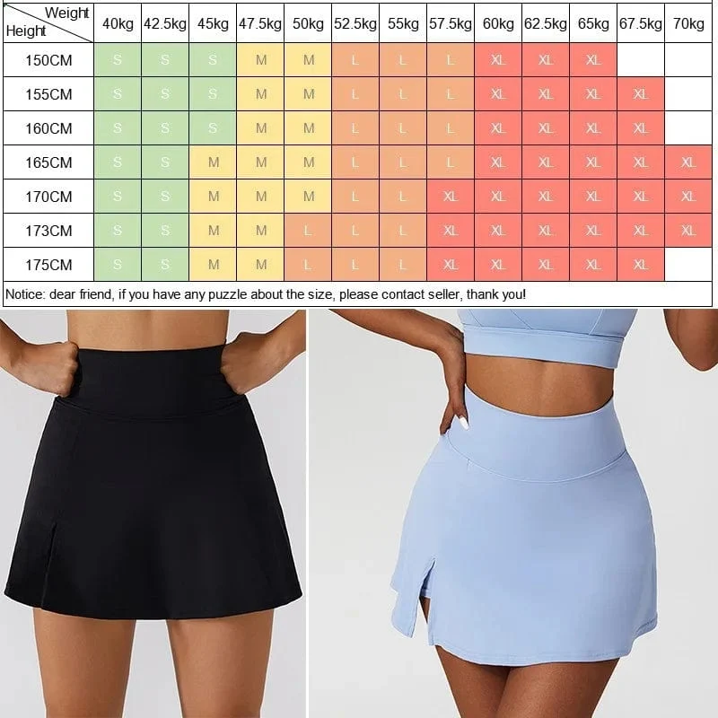 Cloud Hide Mini-sicherer Sportrock, Workout-Tennisröcke für Damen, Tanz-Fitness-Shorts, hohe Taille, schnell trocknende Lauf-Skorts