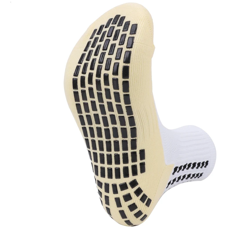 12 Paar neue Fußballsocken für Herren und Damen, Sportsocken, rutschfeste Silikonunterseite, Fußballsocken, Rugby, Tennis, Volleyball, Badminton