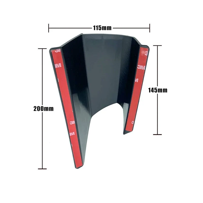 Motorrad Winglet Seitenspoiler Seitenwind ABS Frontverkleidungsschutz Flügelabdeckung für Honda ADV150 ADV 150 2019 2020