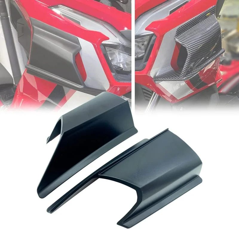 Motorrad Winglet Seitenspoiler Seitenwind ABS Frontverkleidungsschutz Flügelabdeckung für Honda ADV150 ADV 150 2019 2020