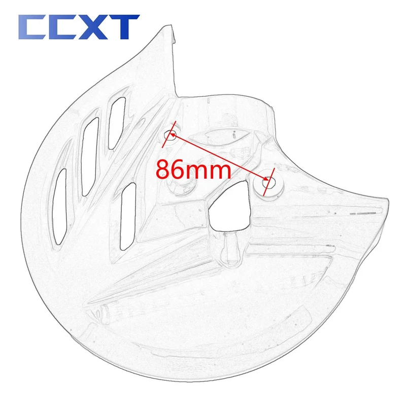 Motorrad Bremsscheibe Schutz Abdeckung Kunststoff Schutzhülle Für Honda CRF250R CRF450R CRF250RX CRF450RX CRF250X CRF450X Teil