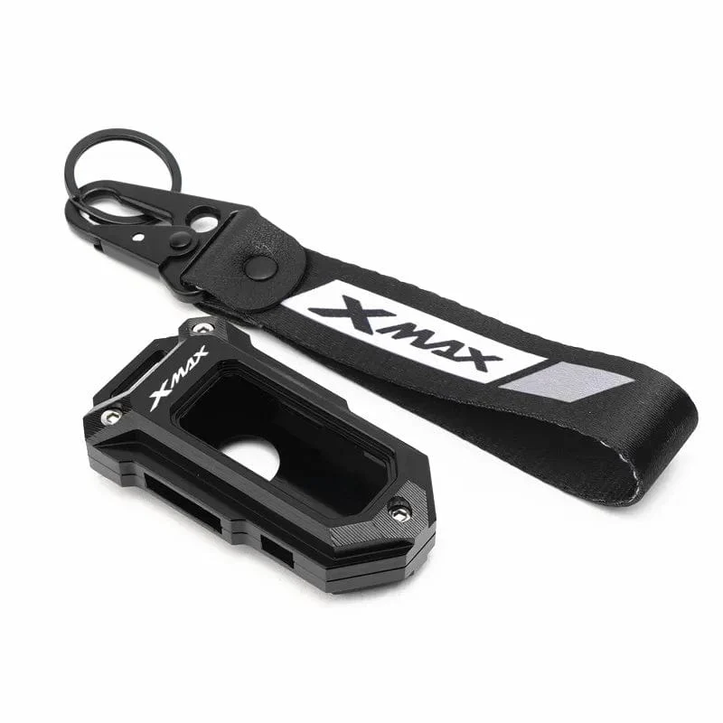 Für YAMAHA XMAX 300 2022 XMAX300 XMAX 250 X-MAX 125 250 300 400 2017-2022 2023 CNC Motorrad Schlüssel fall Abdeckung Schlüsselring