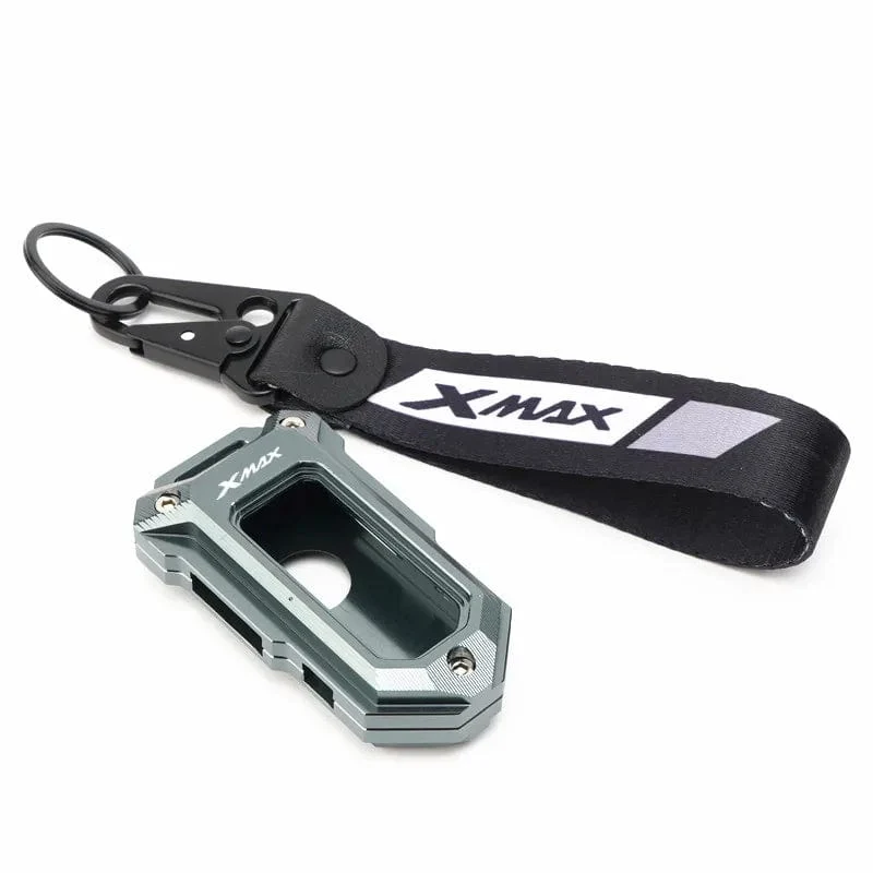 Für YAMAHA XMAX 300 2022 XMAX300 XMAX 250 X-MAX 125 250 300 400 2017-2022 2023 CNC Motorrad Schlüssel fall Abdeckung Schlüsselring