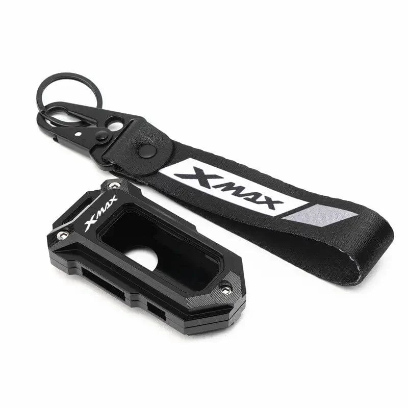 Für YAMAHA XMAX 300 2022 XMAX300 XMAX 250 X-MAX 125 250 300 400 2017-2022 2023 CNC Motorrad Schlüssel fall Abdeckung Schlüsselring