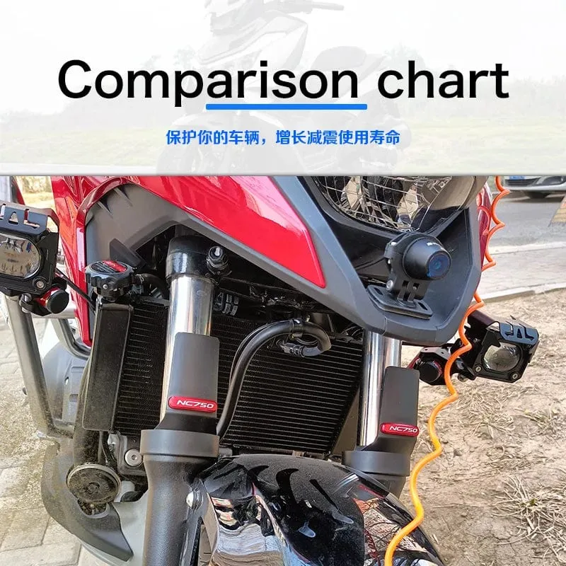 Motorrad NC750X Gabel Schutz Schock Absorbieren Schutzhülle Abdeckung Für HONDA NC750X 2023 2024 NC750X MT DCT