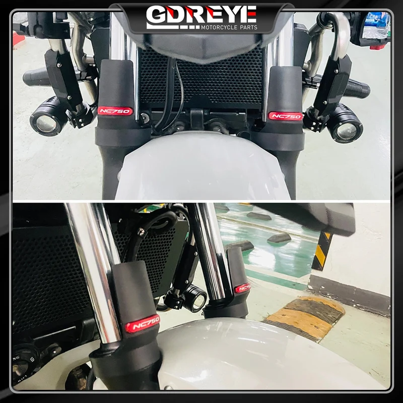 Motorrad NC750X Gabel Schutz Schock Absorbieren Schutzhülle Abdeckung Für HONDA NC750X 2023 2024 NC750X MT DCT