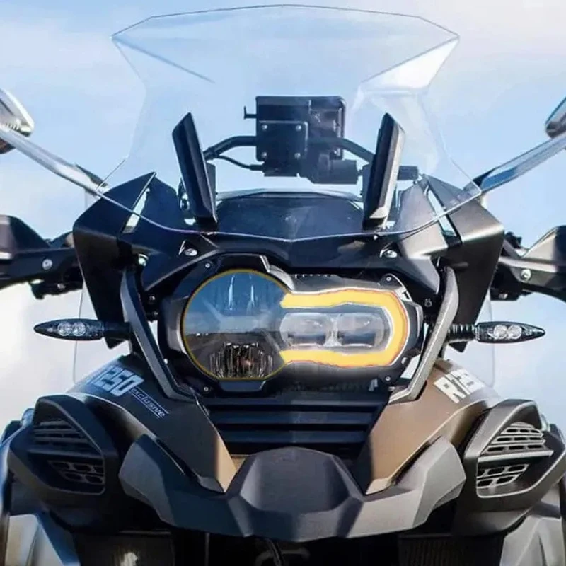 Motorrad NEUE Scheinwerfer Schutzfolie Objektiv Abdeckung Für BMW R1200GS R1250GS LC ADV R 1250 1200 GS abenteuer GSA 2014- 2023 2024