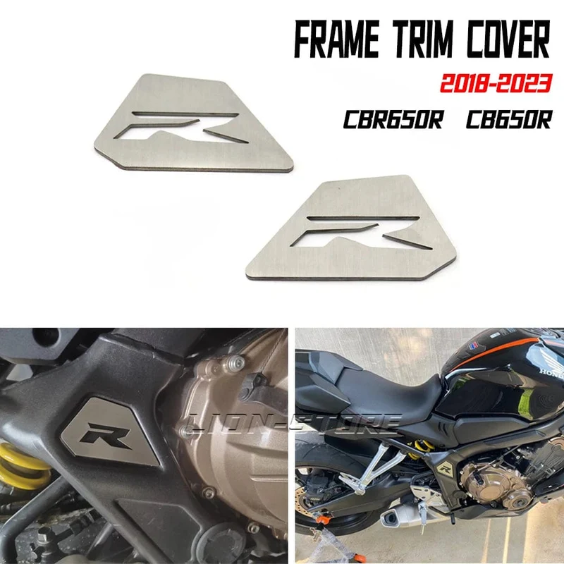 FÜR HONDA CBR650R CB650R CBR 650R CB 650R 2018 2019 2020 2021 2022 2023 Motorrad zubehör Rahmen trim abdeckung edelstahl