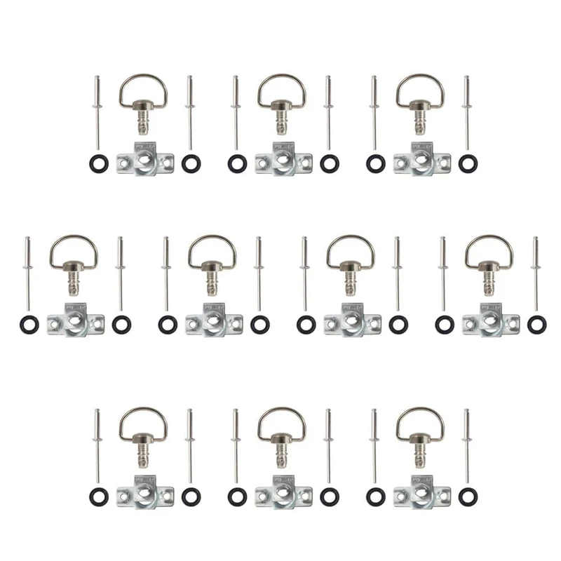 Für DUCATI Für BMW 14mm/17mm Universal Rennverkleidungsbefestigungen Schnellspanner D-RING 1/4 Drehung Niet Motorrad Rennschrauben
