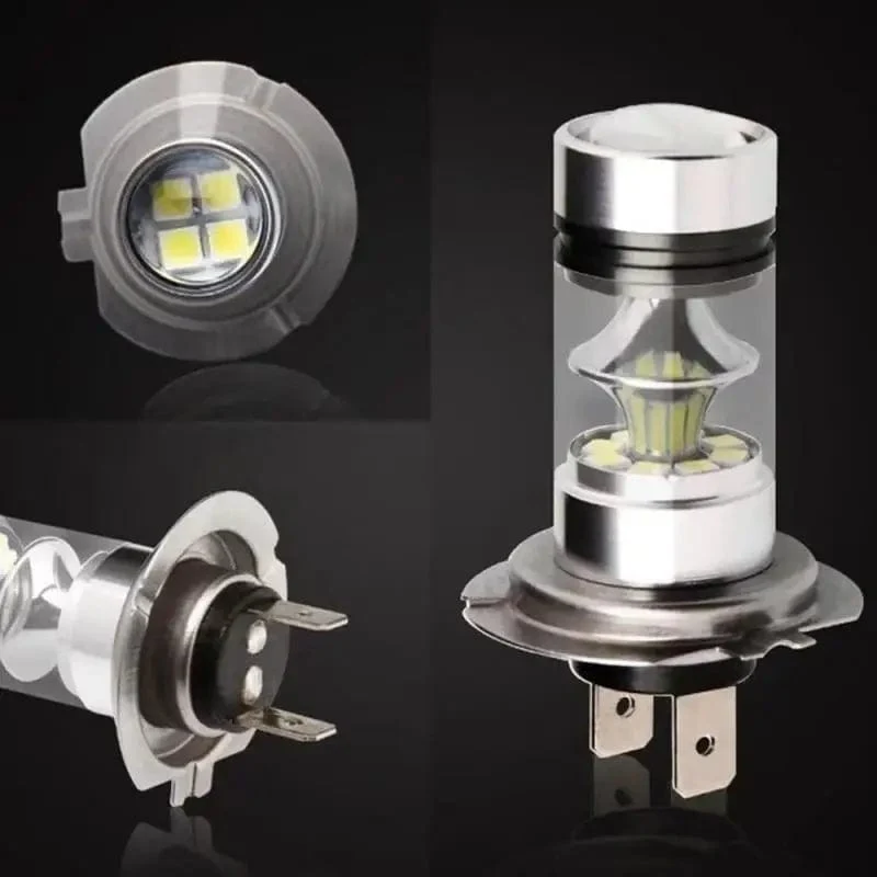 2 Stücke 100W H4 H7 LED Autoscheinwerfer H11 H8 H9 H10 H1 H3 Auto Nebelscheinwerfer Lampen 9005 9006 Auto Fahren Laufen Lampen 20000LM 80W 12V