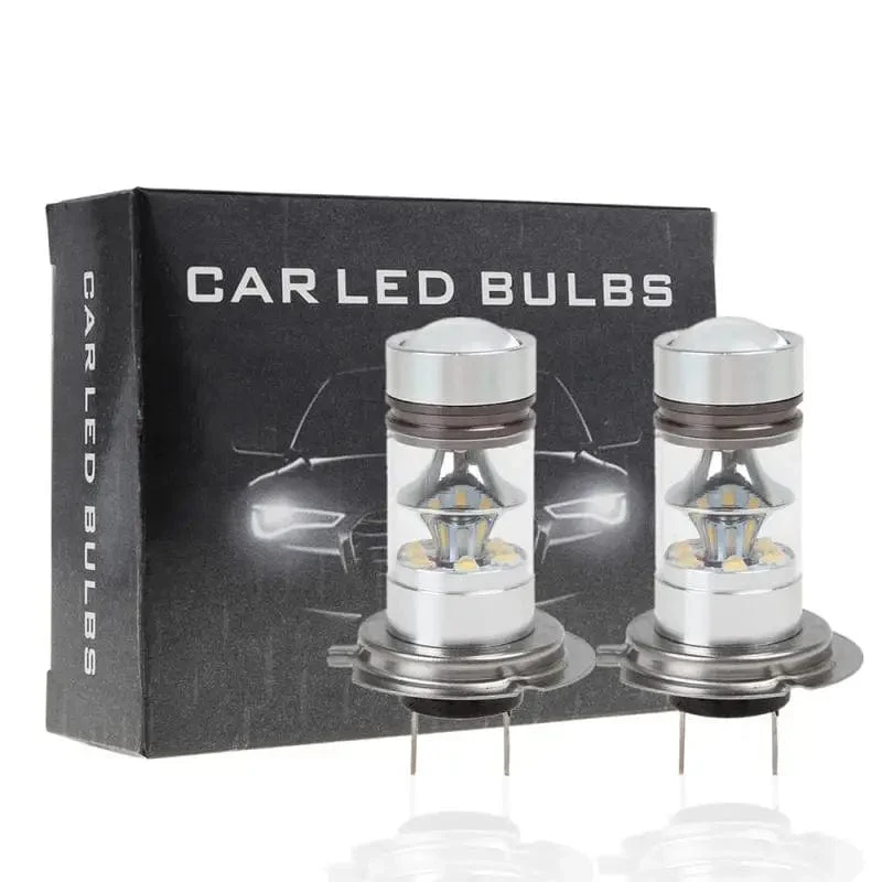 2 Stücke 100W H4 H7 LED Autoscheinwerfer H11 H8 H9 H10 H1 H3 Auto Nebelscheinwerfer Lampen 9005 9006 Auto Fahren Laufen Lampen 20000LM 80W 12V
