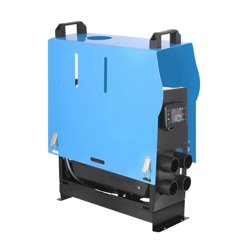 Samger 5KW Diesel-Luftheizung 12-24V All-in-One-Autoheizung mit Schalldämpfer, LCD-Schalter, Fernbedienung für Auto, Bus, Wohnmobil, Lkw, SUV