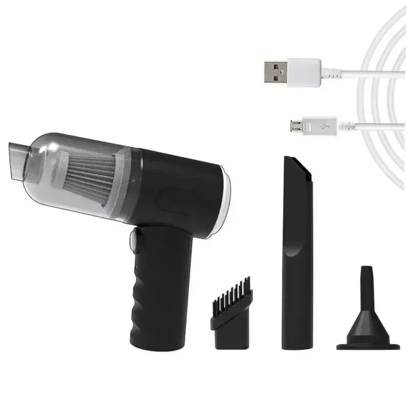 Xiaomi Tragbarer Autostaubsauger Saug- und Blasfunktion Integriertes kabelloses Laden 180W Hochleistungs-Handstaubsauger Auto