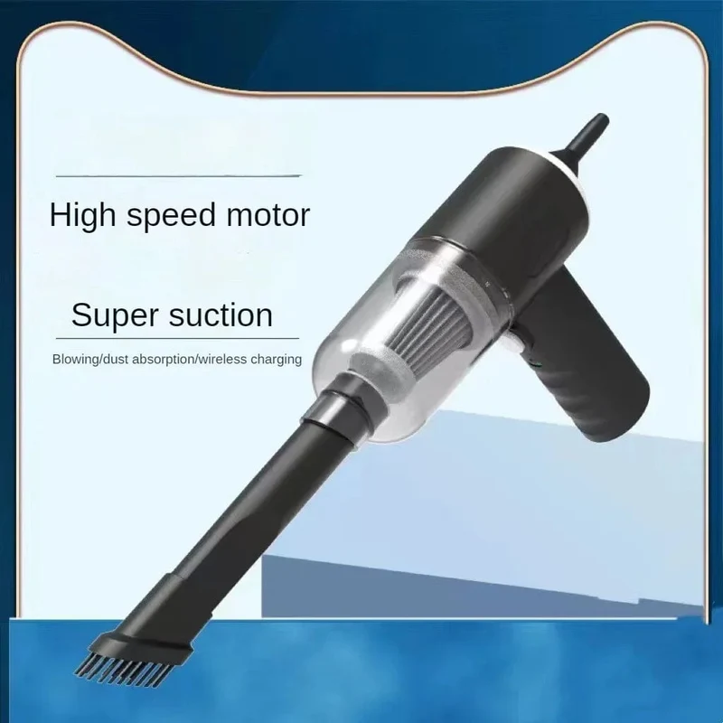Xiaomi Tragbarer Autostaubsauger Saug- und Blasfunktion Integriertes kabelloses Laden 180W Hochleistungs-Handstaubsauger Auto