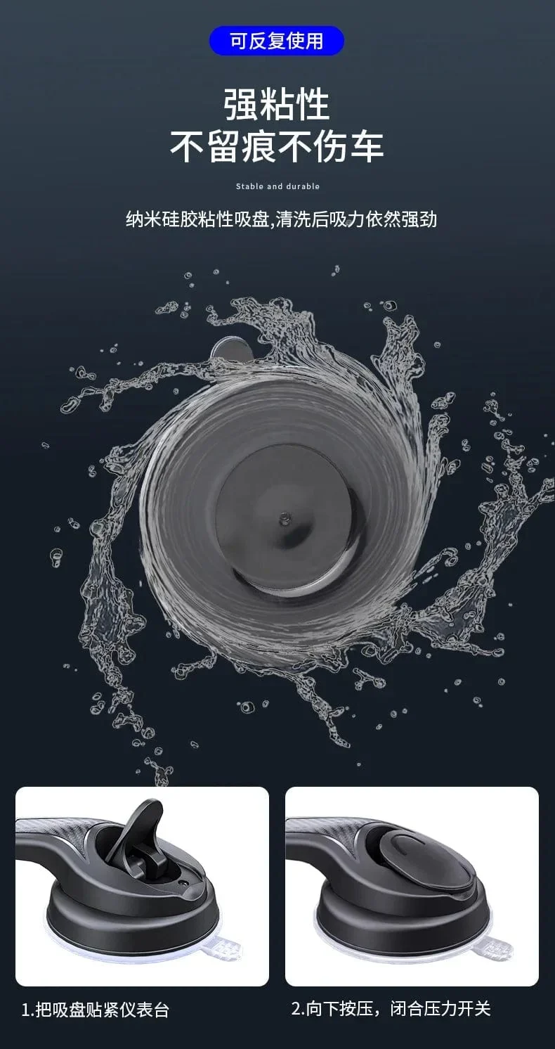 Autotelefonhalter Auto-Sauger-Telefonhalter Handyhalterung Ständer Auto Windschutzscheibe Armaturenbrett GPS Rotationshalterung für iPhone Samsung