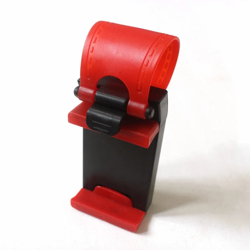 Universal Auto Halterung Auto Lenkrad Telefon Halter Clip Ständer Elastische Schnalle GPS Navigator Montieren Auto Telefon Halter