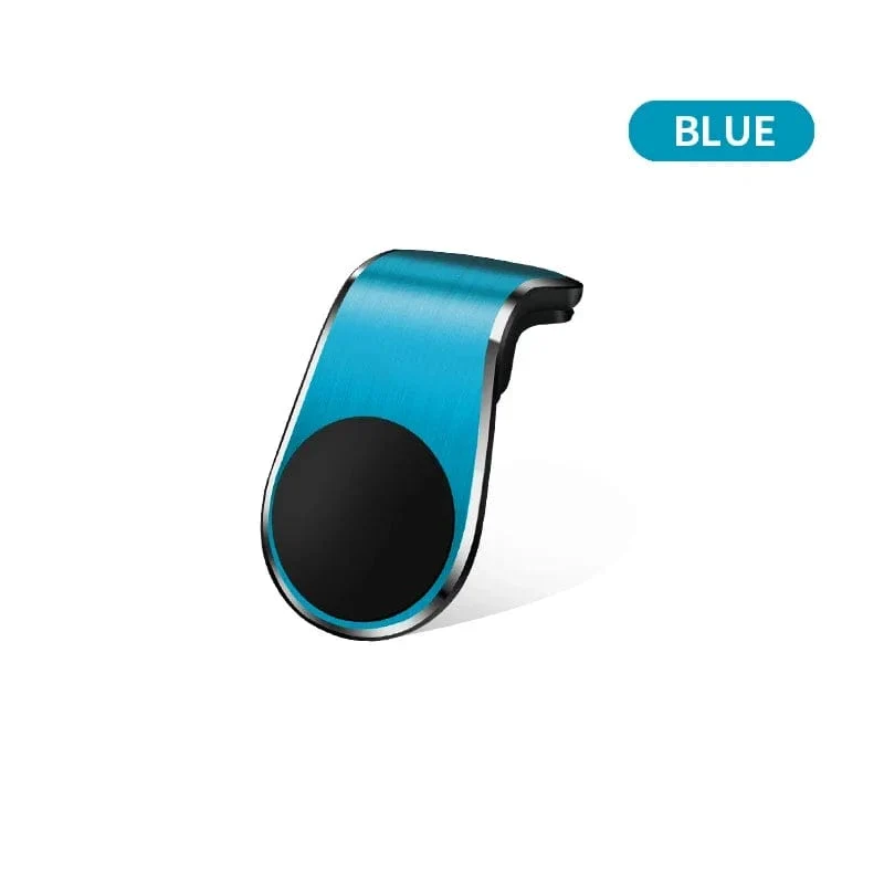 Magnetischer Telefonhalter Auto L-förmiger Handyhalter Auto Lüftungsschlitz Smartphone Mobiler Ständer Halterung Clip GPS Ständer Universalhalterung
