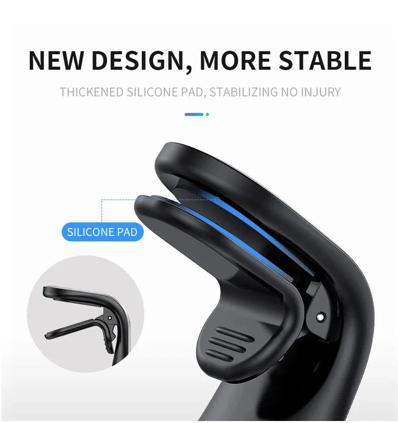 Magnetischer Telefonhalter Auto L-förmiger Handyhalter Auto Lüftungsschlitz Smartphone Mobiler Ständer Halterung Clip GPS Ständer Universalhalterung