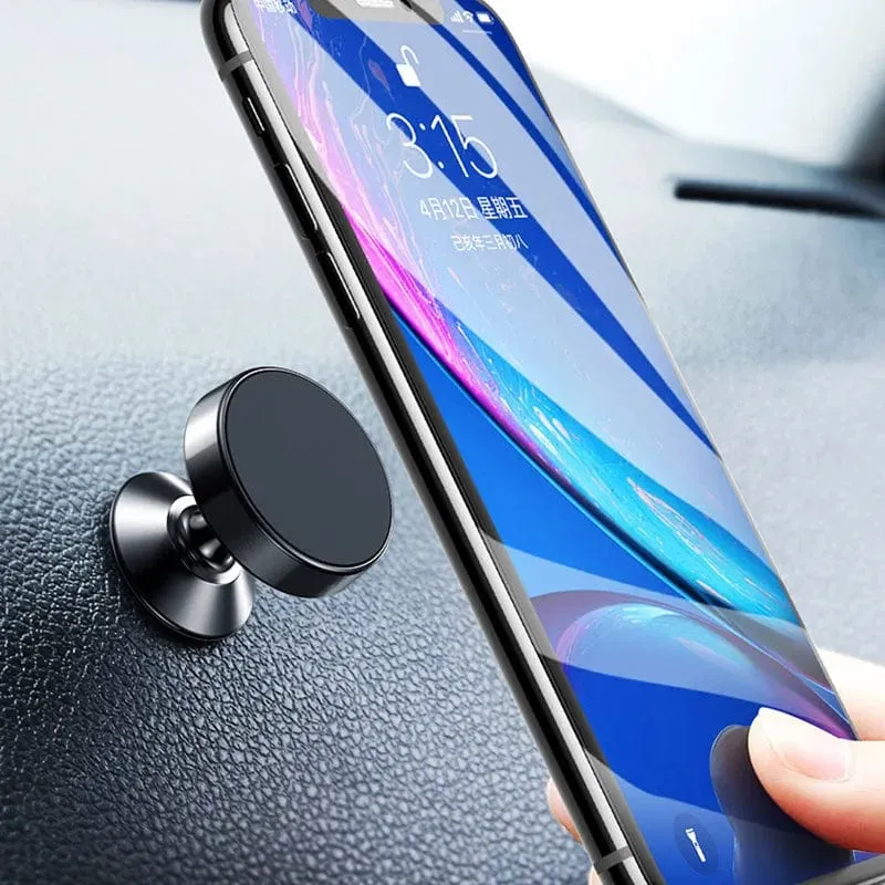 Magnetische Autotelefonhalterung Magnethalterung Mobiler Handyständer Telefon GPS-Unterstützung Starke Adsorption Stabiles Metallmaterial