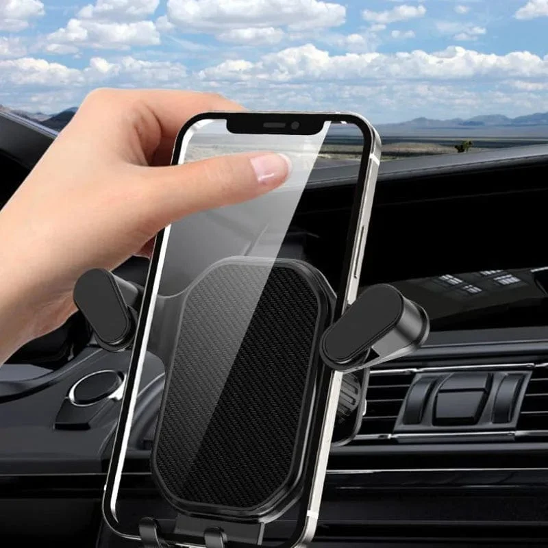 Universal Autotelefonhalter Schwerkraft Mobiler Ständer GPS-Unterstützung Auto Air Vent Halterung für IPhone 14 13 12 11 Pro Max Xr Xiaomi Samsung