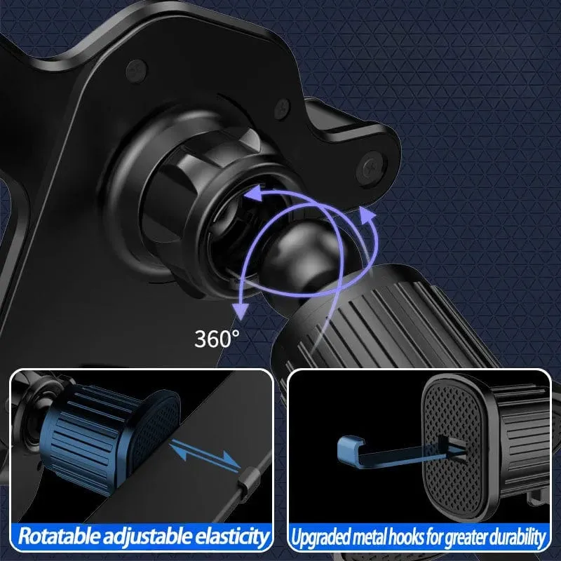 Universal Autotelefonhalter Schwerkraft Mobiler Ständer GPS-Unterstützung Auto Air Vent Halterung für IPhone 14 13 12 11 Pro Max Xr Xiaomi Samsung