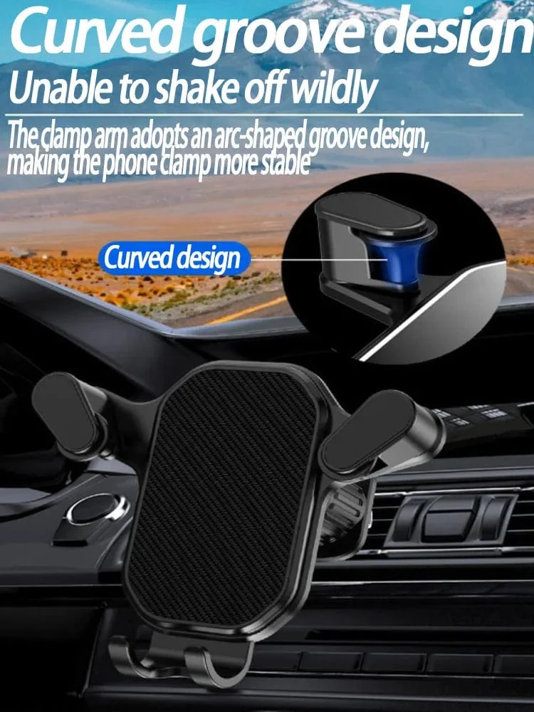 Universal Autotelefonhalter Schwerkraft Mobiler Ständer GPS-Unterstützung Auto Air Vent Halterung für IPhone 14 13 12 11 Pro Max Xr Xiaomi Samsung
