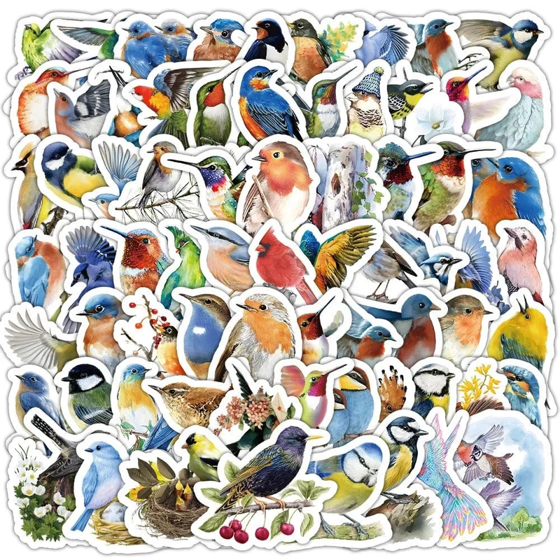 Süße Aufkleber Pack Kawaii Vögel ästhetische Briefpapier liefert viel Büro Schule Lehrer Scrapbooking liefert koreanischen Papier Txt