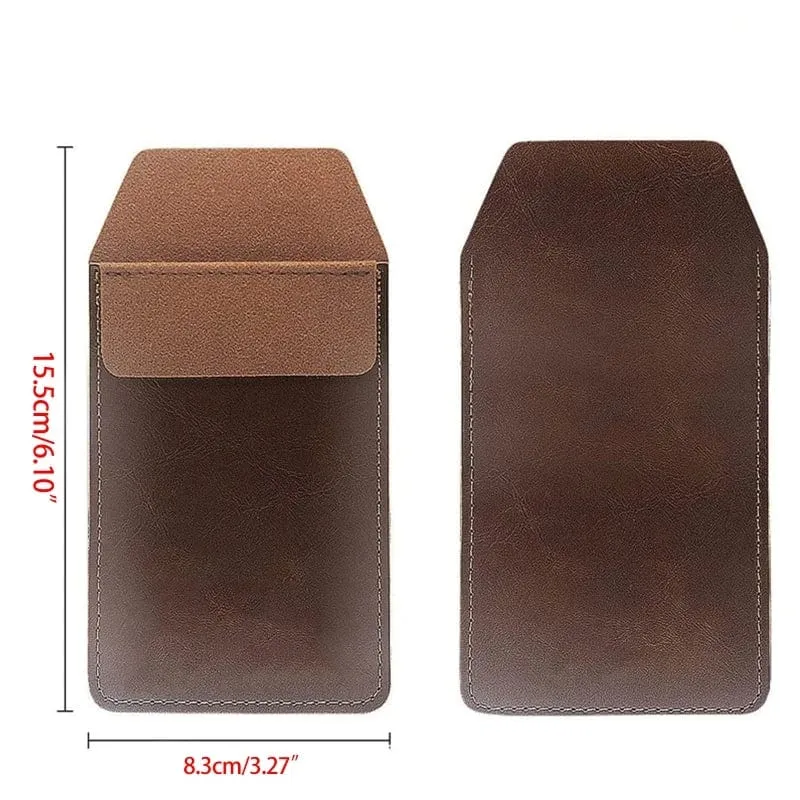 Stiftetasche aus Leder im Vintage-Stil, multifunktionale Stifthülle, Stifthalter, Etui für Büro, Frauen, Männer, Ärzte, Krankenschwestern, Künstler, Lehrer, Geschenk