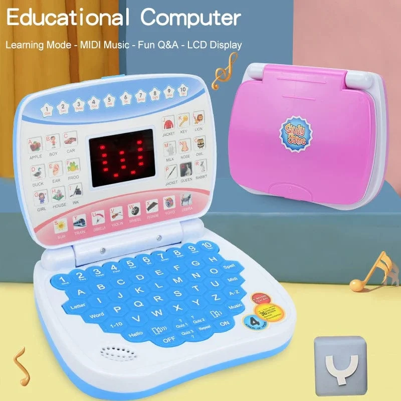 Lernmaschine Laptop Computer Kind Elektronische Vorschule Sprache Bildung Spielzeug Geschenk Kleinkind Kind Entwicklung Kognitive Fähigkeiten