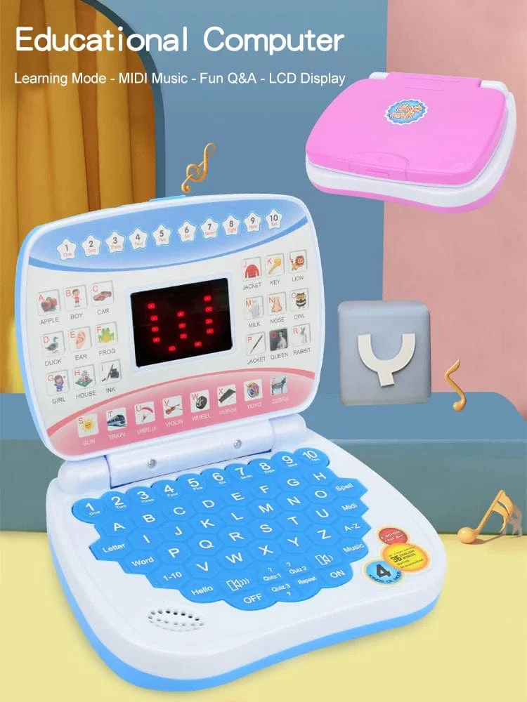 Lernmaschine Laptop Computer Kind Elektronische Vorschule Sprache Bildung Spielzeug Geschenk Kleinkind Kind Entwicklung Kognitive Fähigkeiten